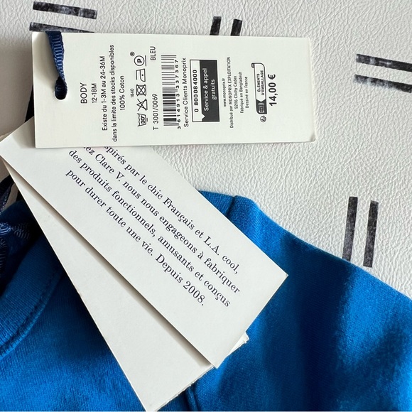 Clare V x Monoprix • Baby Onesie - Picture 4 of 5